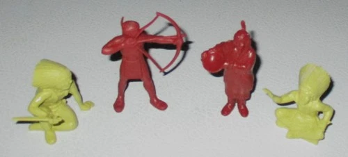 Marx 1950s Fort Apache 60MM Vinyl Indians