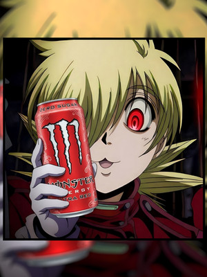 Anime Waifu Hellsing Seras Victoria High Quality Vinyl Sticker