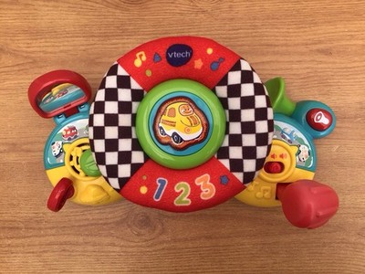 VTech Toot Toot Drivers Steering Wheel Interactive Pushchair Toy