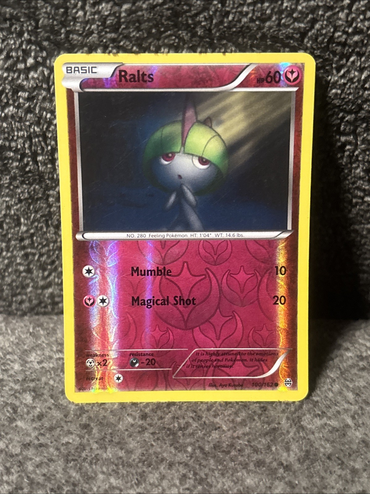 Ralts 100/162 Breakthrough Reverse Holo