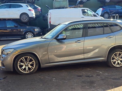 BMW X1 E84 2012 LEFT PASSENGER SIDE FRONT WING MIRROR GREY A52