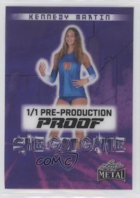 2024 Leaf Metal Women of Sport She Got Game 1/1 Kennedy Martin #SGG-KM2 07sy