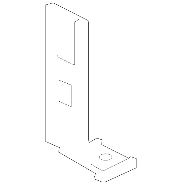 Soporte inferior para Kia Sportage 2005-2010 (N/P 86635-1F000)