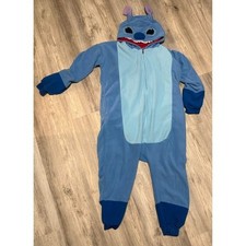 Disney Stitch Kigurumi Pijama Disfraz Azul Talla S