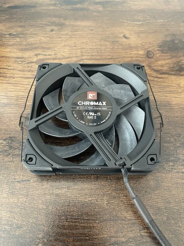 NOCTUA NH-U12A chromax.black 120mm Single-Tower CPU Cooler (Dual Black Fans) - Afbeelding 4 van 13