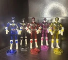 Vintage Mighty Morphin Power Rangers Metallic Action Figures 5.5” 1995 MIMP Lot