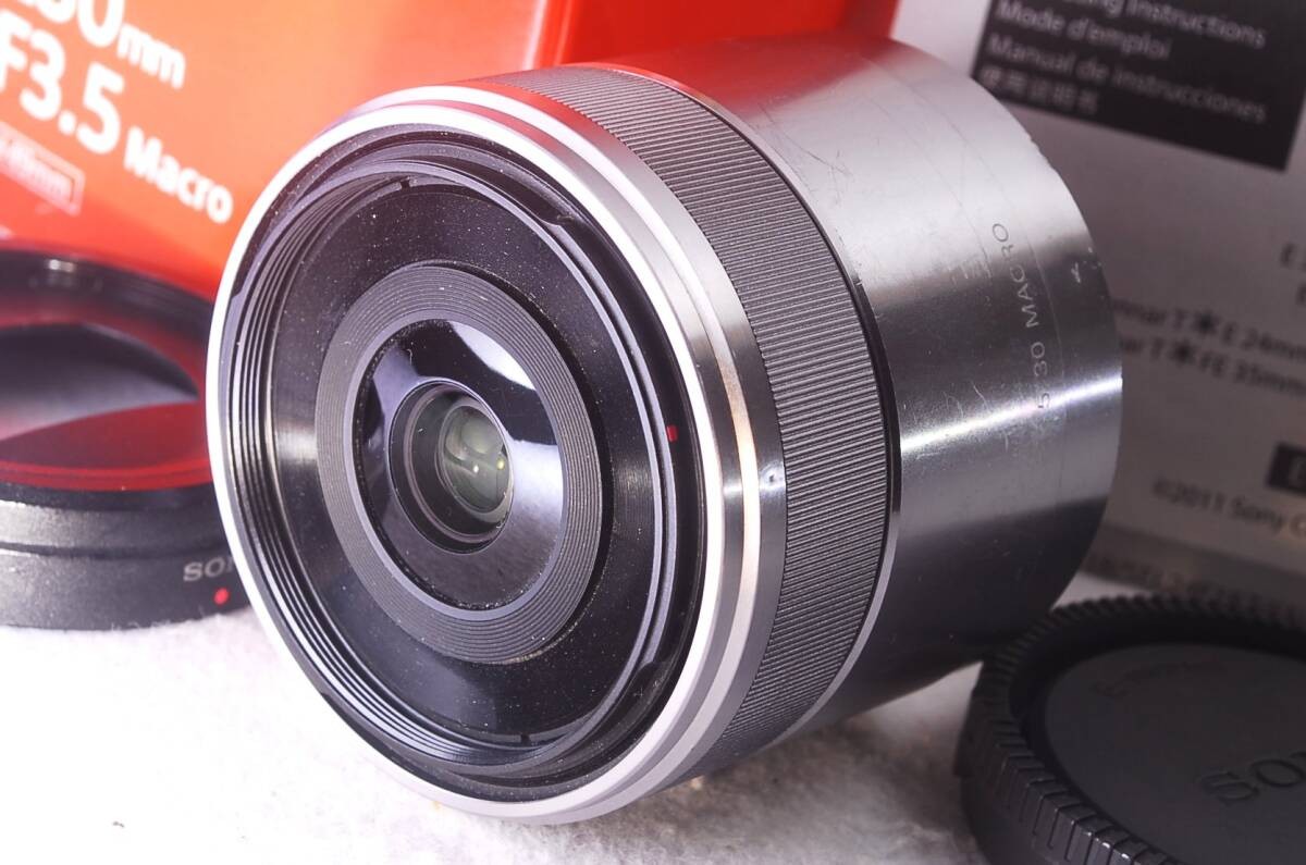 Sony E 30mm F3.5 Macro Lens, Compact, Bright & Sharp, Used | eBay