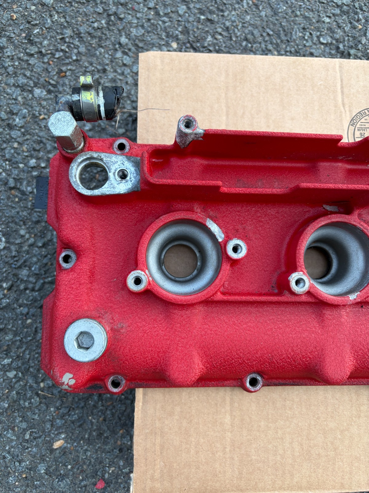02-07 Maserati Quattroporte M139 4200 Right Side Cylinder Head Cam Valve Cover