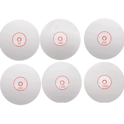 71878 Diamond Polishing Disc Set 6-Inch 80/400/600/800/1500/3000 Grit