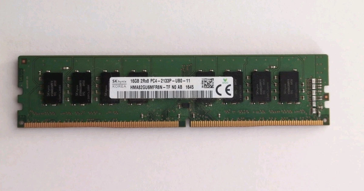 PC4-17000 (DDR4-2133) Bus Speed 16 GB Total Capacity DDR4 SDRAM