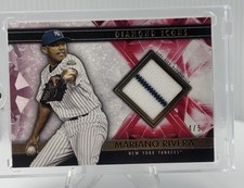 2019 Topps Diamond Icons Mariano Rivera Patch Relic SSP /5  Pin Stripe