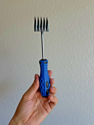 Ice & Snow Carving Pickle Fork with Handle 1.25''    INV38