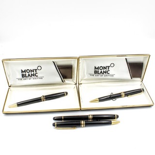 Montblanc Meisterstuck Rollerball Ballpoint Pens and Pencil Lot of 4 #X1555 1