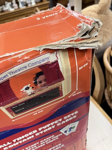 Vintage ELC Early Learning Centre / Puppet Show Theatre Pretend Play in box - Picture 11 of 11