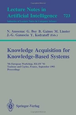 Knowledge Acquisition for Knowledge-Based Systems : 7th European