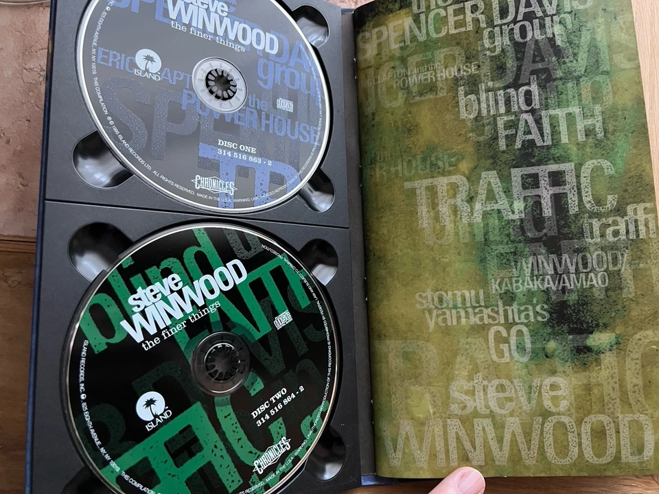 Steve Winwood, the finer things, 4-Cd-Longbox(Blind Faith/Traffic/Spencer Davis) - Bild 3 von 4