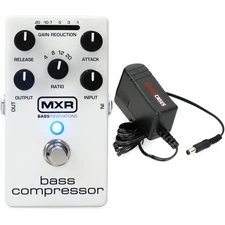 MXR M87 Bass Compressor Pedal with Power Supply