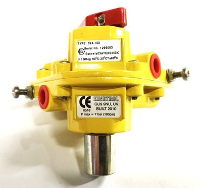 ?Kinetrol Type 024-100 Pneumatic Cylinder GU9-9NU NOS