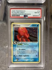 ~ESP~ SPANISH PSA 8 Octillery #10 Unseen Forces Holo Pokemon Card on eBay