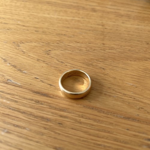 Tiffany & Co. Wedding Band, 18ct Yellow Gold, 5.8mm Width, Size Q, Weight 10.32g