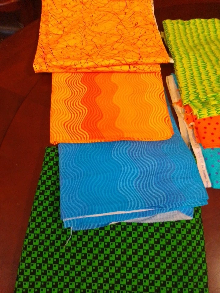 Timeless Treasures Yardage 7 piezas 7 libras 5 onzas algodón nuevo #11 Foto 3 de 3