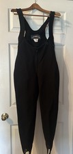 Vintage 90  s Obermeyer Wool Blend Ladies 8R Stretch Ski Bib