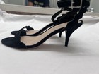 Loeffler Randall Black Suede Leather Scalloped Heel Size 8.5 — photo 2