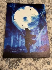 5 Piece Demon Slayer/ Kimetsu No Yaiba Professional Paintings Set Good Condition