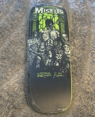    ZERO A.D. MISFITS SKATEBOARD DECK   3RD EDITION   