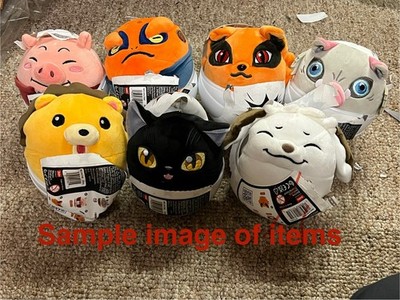 2024 Zuru Anime Pop Surprise Mystery Plush Set Of 7 New Sealed Unopened