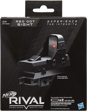 Nerf Rival Red Dot Sight Accessory Diecast Anti-reflective lens NEW