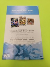 If You Like Super Smash Bros Brawl INSERT ONLY Authentic Insert Nintendo Wii