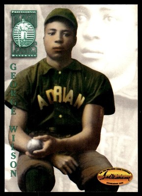 George Wilson 1994 Ted Williams #115 Page Fence Giants MLB READ FREE SHIPPING
