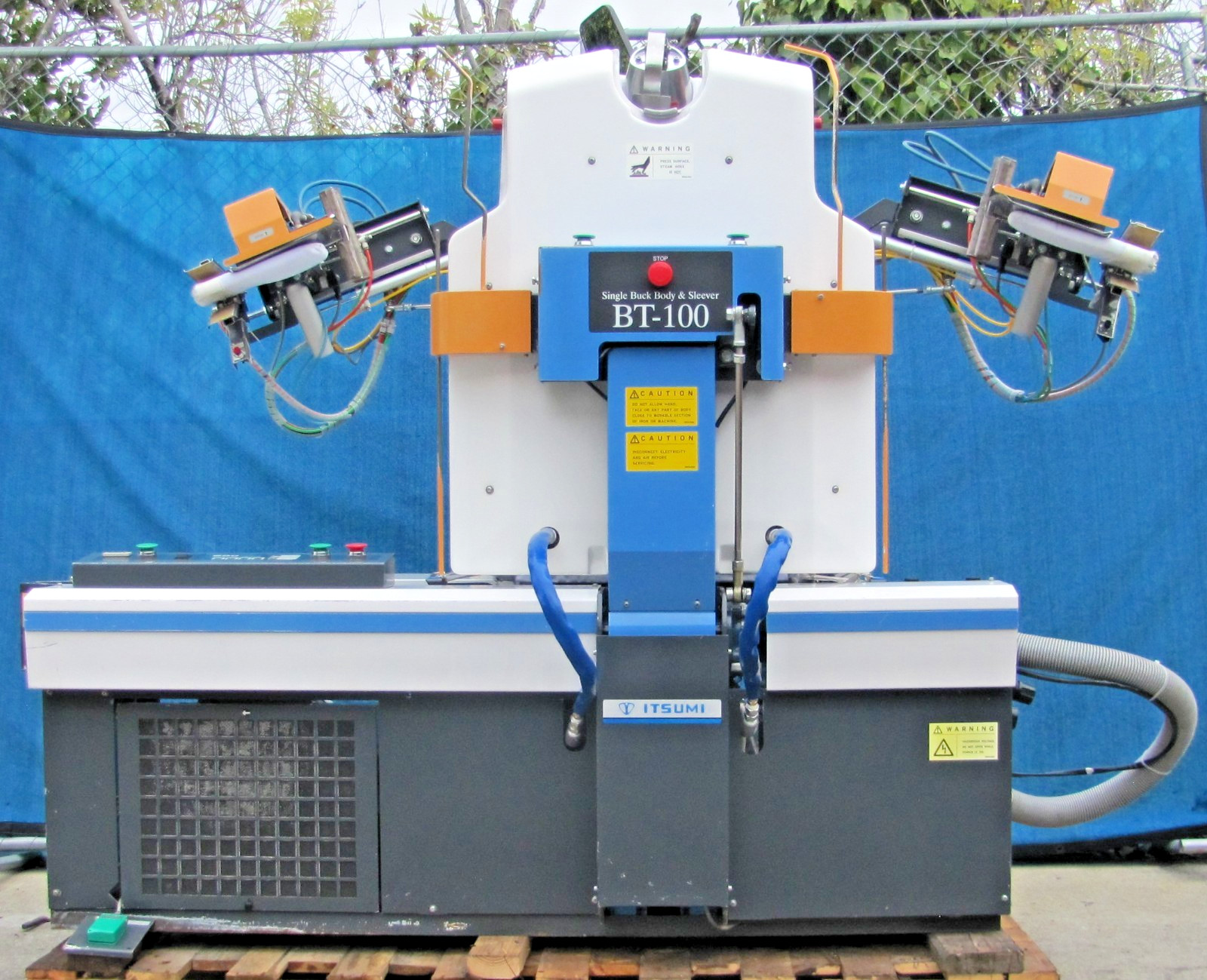 Itsumi BT-100A Single Buck Body & Sleever Dry Cleaning Machine 220V 3 Phase