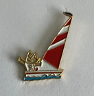 74 - Pin's COBI BATEAU A VOILE - JEUX OLYMPIQUES BARCELONA 1992