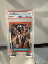 1986-87 Fleer - Kareem Abdul-Jabbar #1