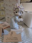 Precious Moments "The Spirit Is Willing But The Flesh Is Weak" Porcelain 1986 — photo 1