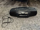 Sony CFD-222 AM/FM/CD/Cassette Tape Player Boombox - READ DESCRIPTION - WORKS