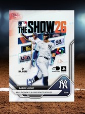 2026 MLB The Show Cover Topps NOW Aaron Judge...