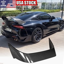 For Toyota Supra A90 A91 Mkv 2019-2024 Real Carbon Rear Trunk Wing Tail Spoiler For Toyota Supra A90 A91 Mkv 2019-2024 Real Carbon Rear Trunk Wing Tail Spoiler