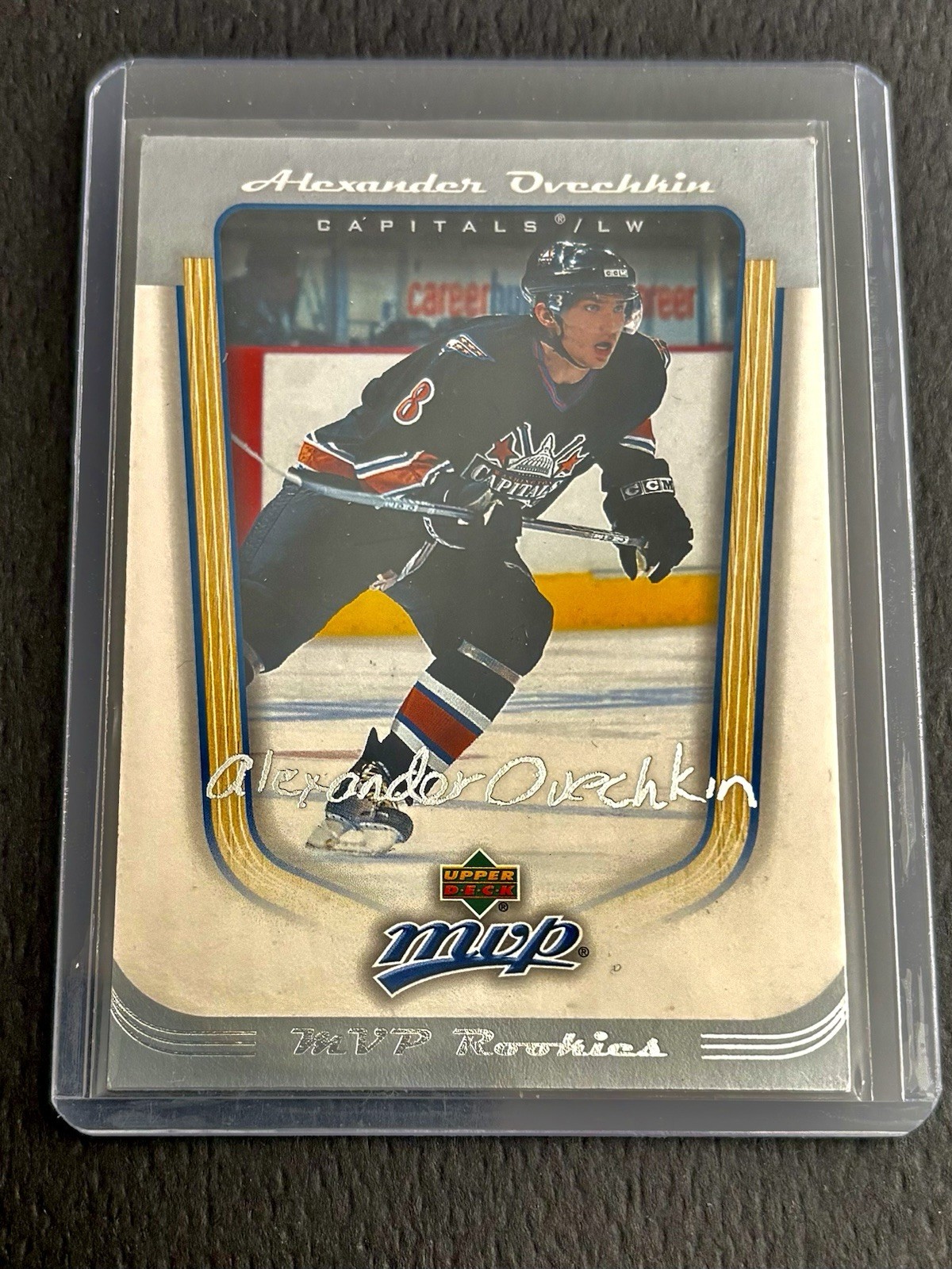 2005-06 Upper Deck  MVP  ROOKIE # 394  Alexander Ovechkin  RC VG Or Better