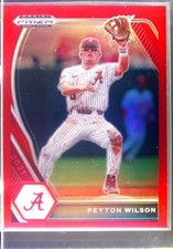 2021 Prizm Draft Picks Peyton Wilson Red Prizm #PDP66 Tide