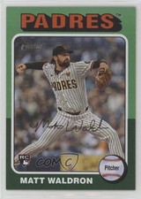 2024 Topps Heritage High Number Green Border Matt Waldron #604 5h8