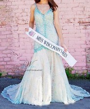 Mac Duggal one of a kind mermaid gown Size 2