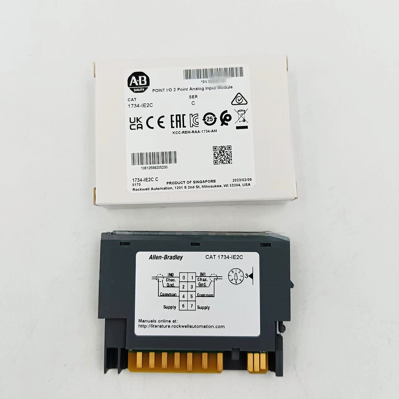 1734-IE2C POINT I/O Analog Input Module Series C 1734IE2C