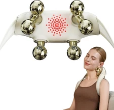 SKG H7 Ultra E Shiatsu Neck and Shoulder Massager with Heat Flex Pain Relief