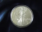 2011 Walking Liberty Eagle 1 Ounce Fine Silver Dollar Uncirculated Encapsulated