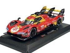 BBURAGO FERRARI 499P 50 24h LE MANS 2024 WEC RED 1:24 26312 DIE CAST MODEL NEW