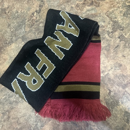 San Francisco 49’ers Scarf Black And Garnet Brand New - Picture 4 of 5