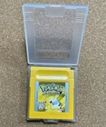 Pokemon Yellow Pikachu Version Nintendo Game Boy, 1999, Authentic w/ New Battery